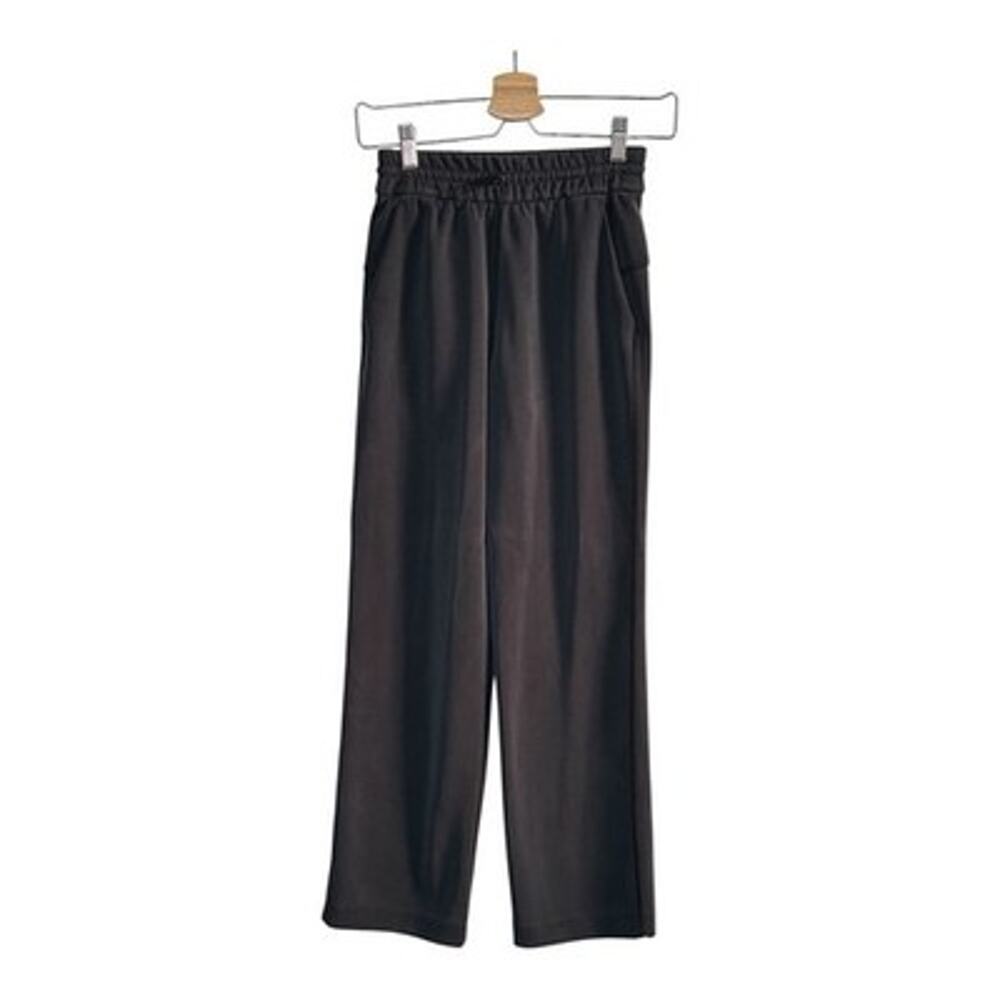 Lululemon Womens Black Softstreme High Rise Pants Causal Straight Leg Size 0